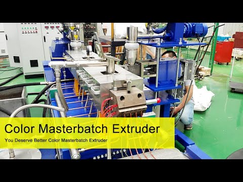 カラーマスターバッチ押出機生産ライン - Kerke Extrusion