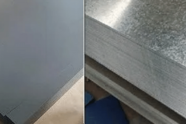 Σύγκριση μεταξύ γαλβανισμένου χάλυβα και γαλβανισμένου χάλυβα